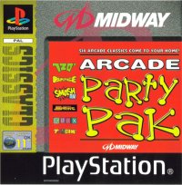 Arcade Party Pak PAL Playstation PAL box art